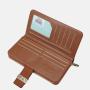 SUSEN CHRISBELLA ODM OEM New Arrival 2024 wholesale Pu Leather hot sale custom ladies long candy wallets