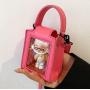 Fashionable Clear Shoulder Bag Designer Women Crossbody Purse Custom Ita Bag