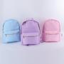 RTS Stock 11 Colors Candy Color Large Women Pink Storage Bag School Bag Outdoor Travel Sports Waterproof Nylon Backpack Bag