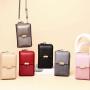 KBW772  New Solid Colour Simple Ladies Mobile Phone Bag Purses Handbags High Quality PU Shoulder Crossbody Women Wallet