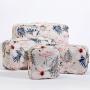 Aloha Hawaii Style Make Up Nylon Pouches Waterproof Floral Animals Safari Animal Printed Cosmetic Purses Makeup Bags