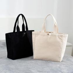 Wholesale Factory Custom Logo New Multi-Specification Women's Canvas Tote Bag Cotton Portable Bag with Shoulder Bag
