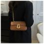 High-quality simple pure color chain bag women's bag 2024 summer new design single shoulder diagonal crossbody bags