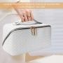 2024 New Fashion Personalized And Lightweight Makeup Bag  Large Capacity Makeup Bag With PU Waterproof Makeup Bag