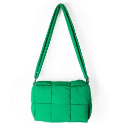2024 New Product Korean Women's Cross-Body Bag  Shoulder Bag Plain Nylon Fashion Woven Messenger Bag for girls