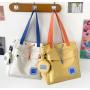 2022 Fashion Lady Designer Bags Large Pure Color Nylon Tote Handbag for Women Roomy Capacity Shoulder Messenger Student
