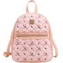 Factory Wholesale Large capacity embroidered women's pu leather printed backpack bags for women Korean student backpacks