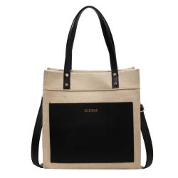 ZR895 Woman Bag Handbag Canvas Fashion Female Portable Big High Quality Shoulder Underarm Bag Girl Versatile Shopping Tote Bag
