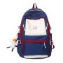 ZF349 New Schoolbag Female Junior High School Students Shoulder Bag Male Computer Backpack Nylon Breathable Waterproof Travel