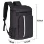 Wholesale Custom Logo Aluminium Film Cooler Backpack Water Resistant Leakproof Soft Cooler Bag Backpacks Insulated Backpack