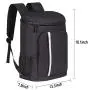 Wholesale Custom Logo Aluminium Film Cooler Backpack Water Resistant Leakproof Soft Cooler Bag Backpacks Insulated Backpack