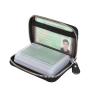 Customize Fashional Real Leather Name Id Holder Rfid Blocking Multiple Zip Bank Credit Card Holders Wallet Case