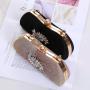 Hot Sale Wedding Shiny Evening Bags Luxury Glitter Clutch Bride Bag Party Bags For Ladies