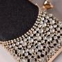 Adequate stock Luxury diamond wedding bride party women hand bags temperament clutch purse evening bags