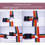 DC042 Adjustable Luggage Straps Fashion Portable Suitcase Belts with Combination Lock Custom Travel Luggage Belt Strap