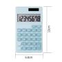 Calculator Solar 8-bit Mini Manufacturer's Candy Color Cute Portable Student Computer Large Screen