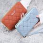 Fashion Design women's long wallet Pu Leather Women's Purse Korean style simple zipper coin purse card bag clutch wallets