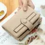 Factory Supplier Card Holder Wallet Mini Purse Short Wallet for Women Men