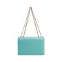 2022 Gold Chain Metal Shoulder Handbags Pu Plain Designer Sling Lady Bags Women Purses Shoulder Bags