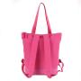 CHANGRONG Custom Convertible Lady Style Tote Backpack with Custom Logo for School and Travel