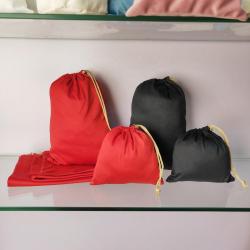 High Quality Microfiber Dust Shoe Packing Bag Drawstring Custom Logo Printing Microfiber Glasses Cloth Clean Dust Pouch
