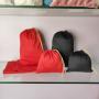 High Quality Microfiber Dust Shoe Packing Bag Drawstring Custom Logo Printing Microfiber Glasses Cloth Clean Dust Pouch