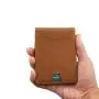 Minimalist Men's Wallet Leather Money Clip Rfid Blocking Clip Wallet Leather Money Clip