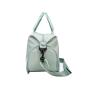 Waterproof outdoor travelling bag designer pink duffel bag shoe compartment travel bag organizer