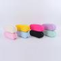 Keymay New Arrival 8 Colors Stock Fashion Cute Nylon Zipper Waterproof Custom Designer School Kids Girls Pencil Case