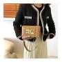 High quality Premium small square bag fashionable foreign crocodile grain ladies shoulder bag crossbody bag