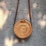 New retro grass woven beach tourism crossbody handmade woven bag