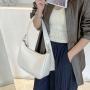 Trendy French Underarm Bag Good Quality Soft PU Leather Shoulder Bags Ladies Sling Bag  Fashion Women Small Handbags