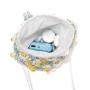 2024 Wholesale Small Fresh Handmade acrylic  Beaded Daisy Portable Bucket Bag Round Hollow Beaded Shoulder Messenger Bag