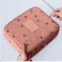 Floral fabric portable travel toiletries Waterproof travel storage Portable toiletries square toiletries cosmetic bags