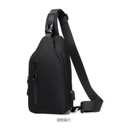 New Men's Chest Bag Korean Version Fashion Single Shoulder Bag Cross-body Sports Backpack Outdoor Large Capacity Waterproof Bag