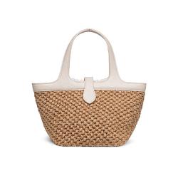 Summer Straw Handmade Beach Tote Bag For Women Girls Bohemian Hawaii Vocation Woven Tote Handbags Accept Custom Logo