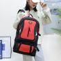 HR138 Unisex Work Travel Large Luggage Backpack Nylon Outdoor Leisure Hiking Storage Bag Waterproof Laptop Pocket Backpack