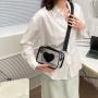 Wholesale Fashion Customized Stadium Approved Transparent PVC Clear Purse Women Crossbody Bags for Concerts