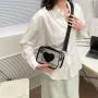 Wholesale Fashion Customized Stadium Approved Transparent PVC Clear Purse Women Crossbody Bags for Concerts