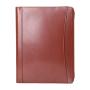 Premium Stylish File Folder PU Leather A4 Portfolio Cover Folder Zipper Closure
