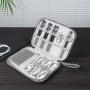 Large capacity digital bag storage data cable headphone power bank headphone organizer bag