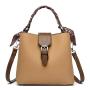Wholesale commuting bag Multi-Layer leather office ladies bags bucket bags for women leather handbags