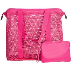 Gelory Hot Sales Lightweight Multifunctional Mesh Tote Beach Bag Travel Fitness Home Handle Storage Bag