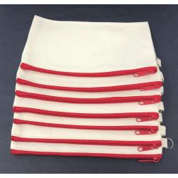 Gelory Wholesale Blank Customizable Zipper Bag Multifunctional Storage Toilet Bag Cosmetic Bag