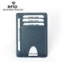 RFID Safe Men's Microfiber Leather Wallets Anti-Theft Short Wallet Credit Card Purse Holder Cash Clip Slim Wallets For man