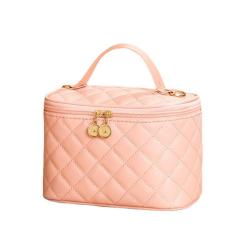 2024 Women's Fashionable Portable Crossbody Bag Handheld Large Capacity Bucket Bag with Mobile Phone Storage for Summer Makeup