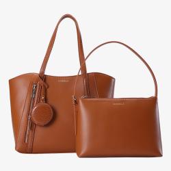 SUSEN CHRISBELLA 2022 Wholesale Fashion PU Leather Ladies Big handbag tote bag custom print for women