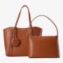 SUSEN CHRISBELLA 2022 Wholesale Fashion PU Leather Ladies Big handbag tote bag custom print for women