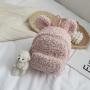 Light Backpack Small Solid Color Plush Gifts Rabbit Bear School Bag  Kids Backpack School Bag For Kids