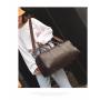 customized logo large capacity duffle bags gym women waterproof sports pu leather travel bag